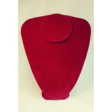 Busto de Veludo Médio 