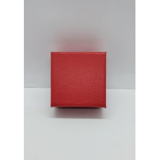 Caixa de papel lisa Vermelha 