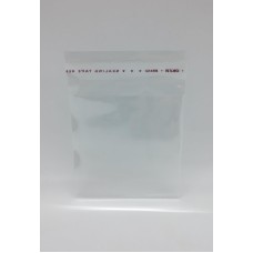 Saco Adesivado 8x8 cm, 100 Unidades 