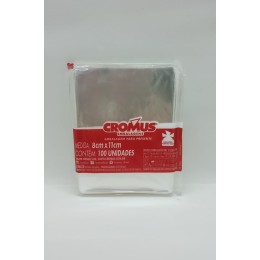 Saco Celofane Transparente 8x11 cm