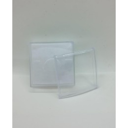 Caixa de Acrílico para Conjunto com Espuma Branca  