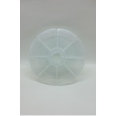 Caixa Organizadora Redonda com 8 Divisões  