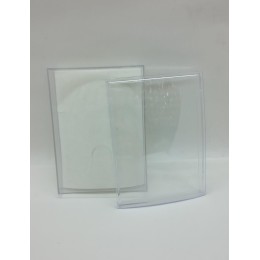 Caixa de Acrílico para Conjunto com Espuma Branca Caixa de Acrílico para Conjunto com Espuma Branca