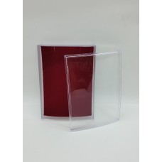 Caixa de Acrílico para Conjunto com Espuma Vermelha