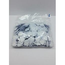 Etiqueta com corte para brinco 