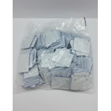 Etiqueta quadrada horizontal para brinco  