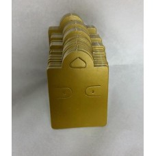 Cartela para Brinco Dourado 