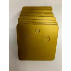 Cartela para Brinco Dourado 