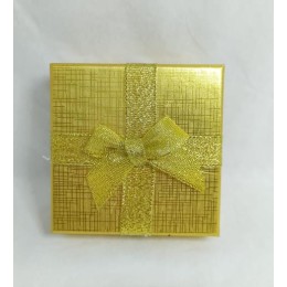 Caixa de Papel para Conjunto Dourada