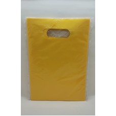 Sacola plastica Boca de Palhaço Amarela 