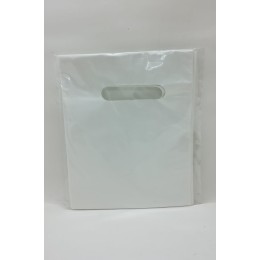 Sacola plastica Boca de Palhaço Branca Sacola plastica Boca de Palhaço Branca