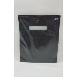 Sacola plastica Boca de Palhaço Preta