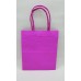 Sacola de papel Alça Torcida Pink