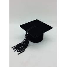 Caixa de veludo Chapel de Formatura Preta