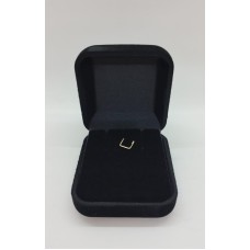 Caixa de veludo para Conjunto Preta 