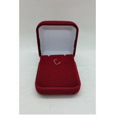 Caixa de veludo para Conjunto Vermelha