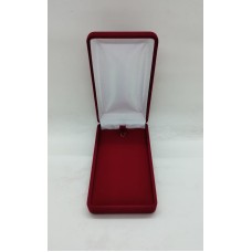 Caixa de veludo para Conjunto Vermelha