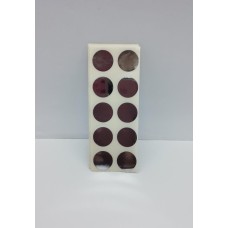 Etiqueta Adesiva Bolinha Prata 