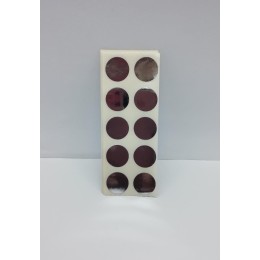 Etiqueta Adesiva Bolinha Prata 