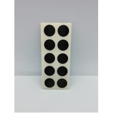 Etiqueta Adesiva Bolinha Preta 